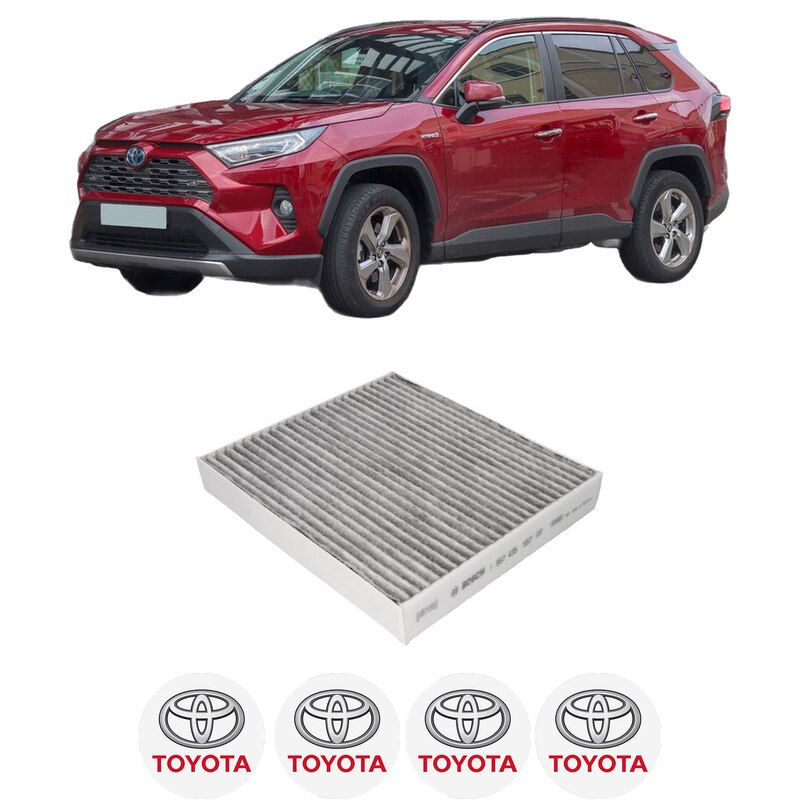 Filtru habitaclu polen Carbon TOYOTA RAV 4 IV (_A4_) 2.5 4WD (ASA44 ...