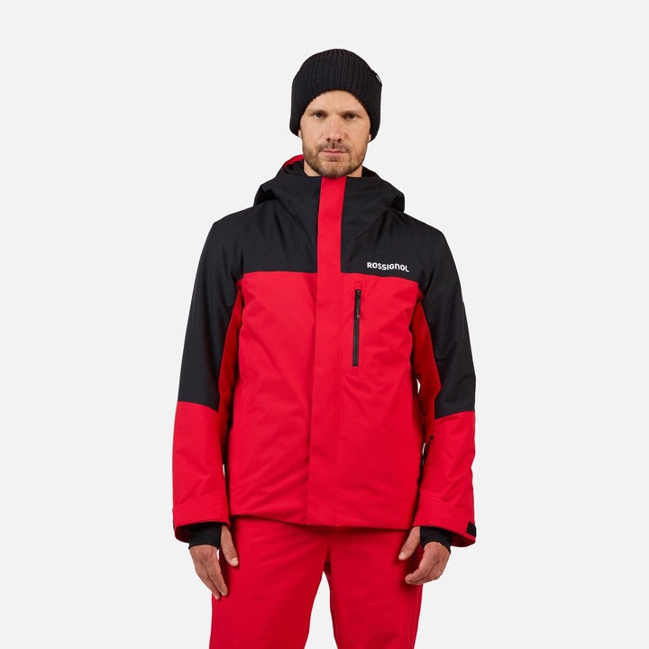 Geaca ski Rossignol VELIKA INSULATED JKT, rosu, pentru barbati, Rosu