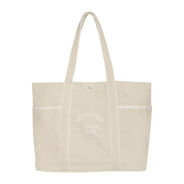 Geanta casual dama Bej Remi Esotiq ONE