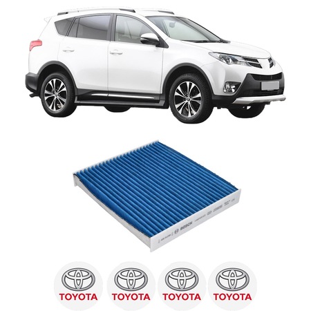 Podložka do zavazadlového prostoru Toyota RAV 4 IV XA40 2013-2019 verze