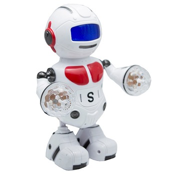 Robotelul dansator BOT ROBOT cu sunet si lumini Robotelul dansator BOT ROBOT cu sunet si lumini