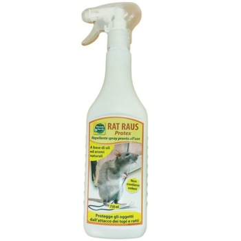 Spray de indepartare a soarecilor si sobolanilor, Rat Raus, 750 ml, Mondo Verde Spray de indepartare a soarecilor si sobolanilor, Rat Raus, 750 ml, Mondo Verde