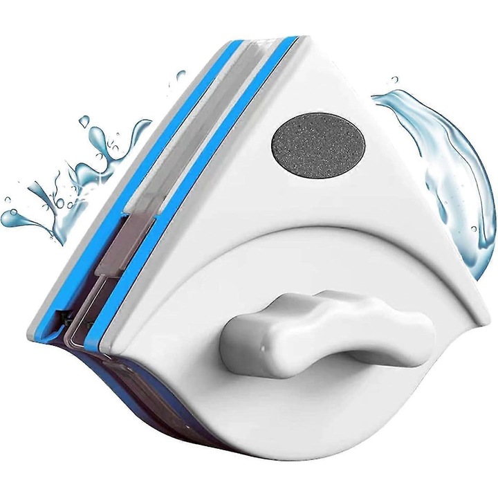 Двустранна магнитна чистачка за прозорци, с предпазен кабел, за стъкла 3-8 мм, ефективен комплект за почистване