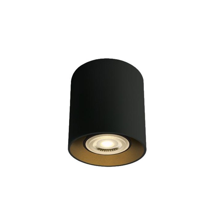 Лампа ONE LIGHT, GU10, 10W, 80 мм, 94 мм, Черна