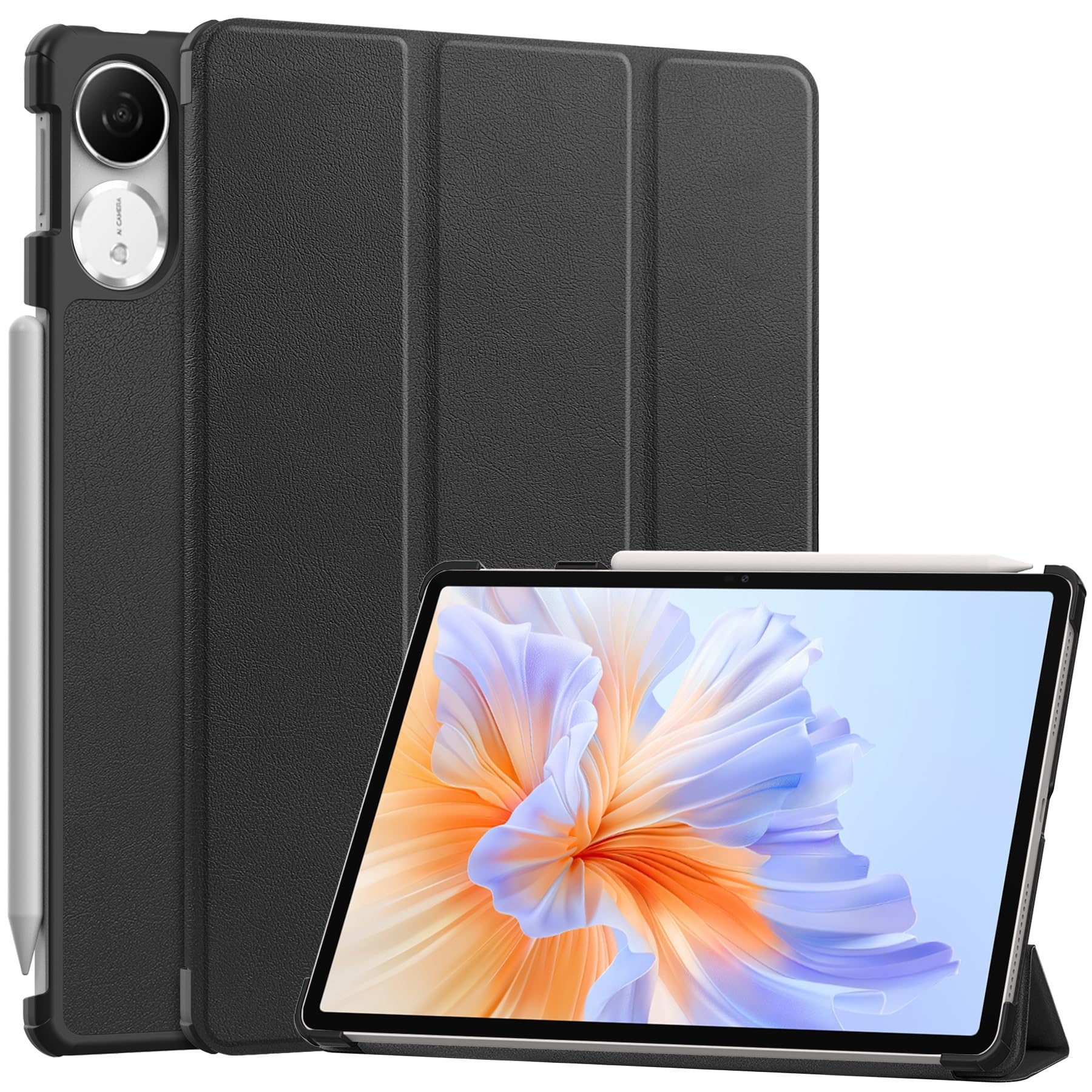 Husa tabletă Omelivon pentru Honor Pad V9 11.5", funcție sleep/wake, protecție rezistentă, negru