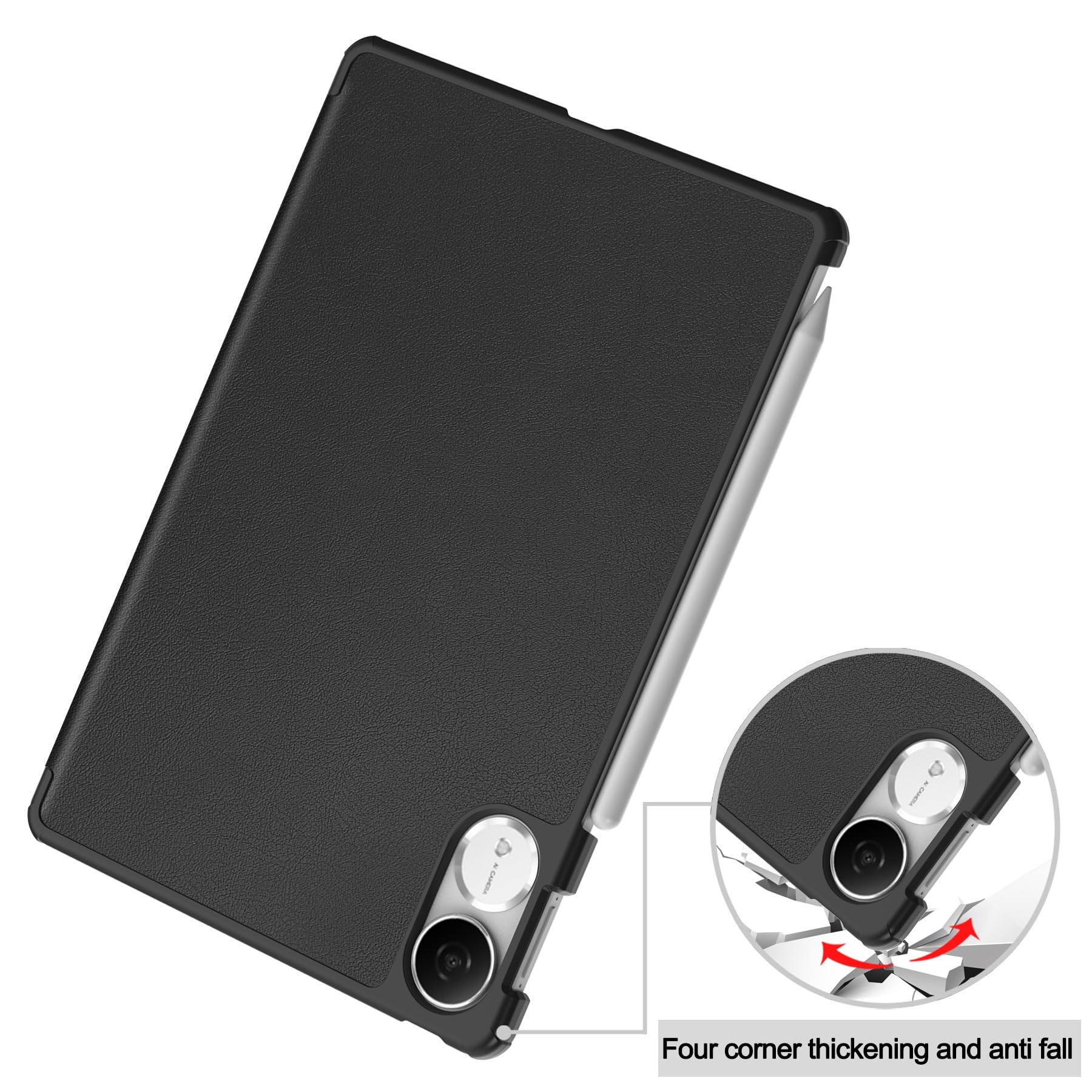 Husa tabletă Omelivon pentru Honor Pad V9 11.5", funcție sleep/wake, protecție rezistentă, negru