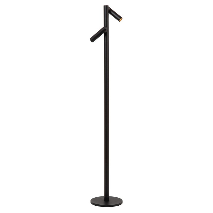 Lampadar, Lucide, ANTRIM, 2 surse LED, neagra, 120x200x200mm