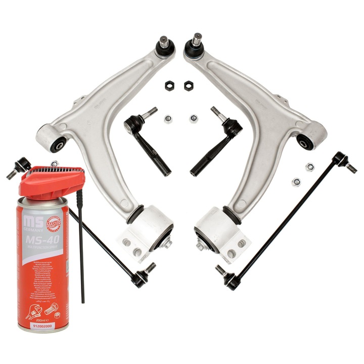 Master Sport Germany első felfüggesztés lengőkar készlet, Fiat Croma, Opel Signum, Opel Vectra C, Saab 9-3, 8.63kg