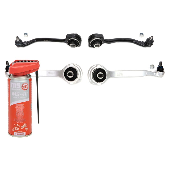 Master-Sport felfüggesztő lengőkar készlet, első, alumínium, 8,68kg