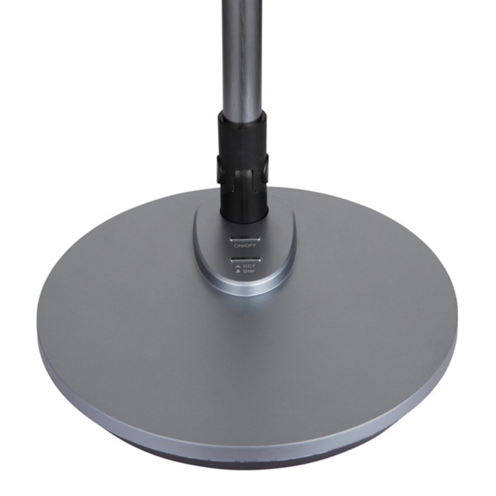 Lampa de birou GLOBO 58444 CASALA, aluminiu gri, 1 gniazdo, 500x167x350mm