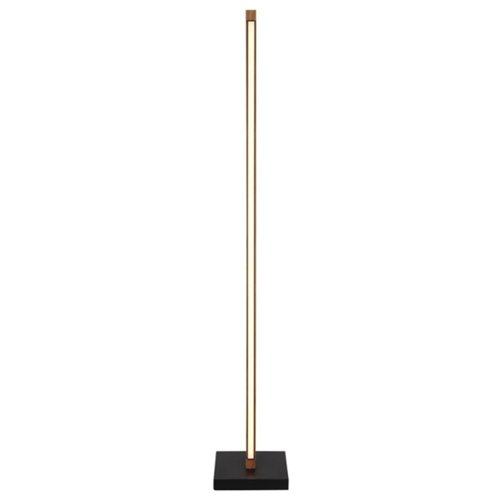 Lampa de podea GLOBO STARLA, metal negru mat, 1 soclu LED, 1130x180x180mm