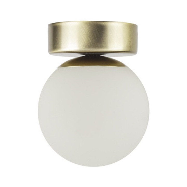 Mennyezeti lámpa SIGMA Perla Lux, arany/fehér, 1 x G9 max 12W, 15x12x12cm