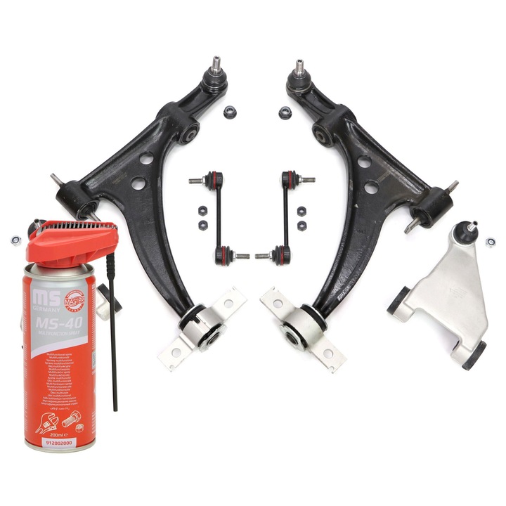 Fékkészlet, Master-Sport, 5 darabos, Alfa Romeo 166-hoz, 15,35 kg