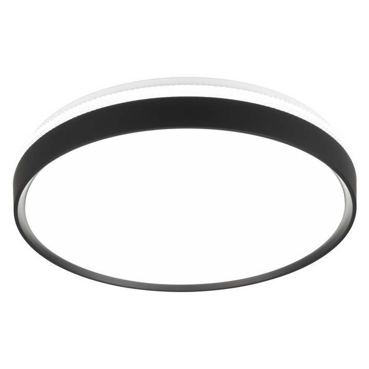 Plafoniera RL SPACY, LED 33W, dimabila, neagra, 90x470mm