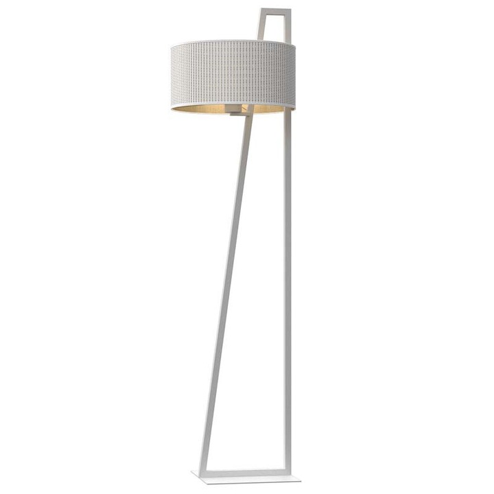 Lampa de podea LUMINEX 5222, alb, 15W, 150x40x40cm