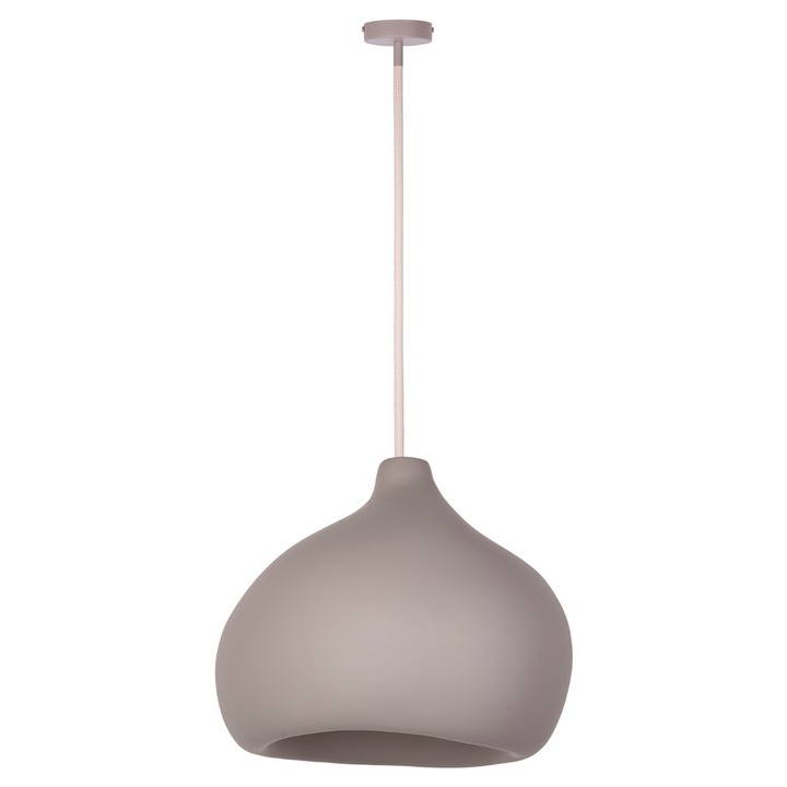 Висяща лампа SIGMA MAURO L, таупе, 1 x E27, 37x47см, максимална височина 130см