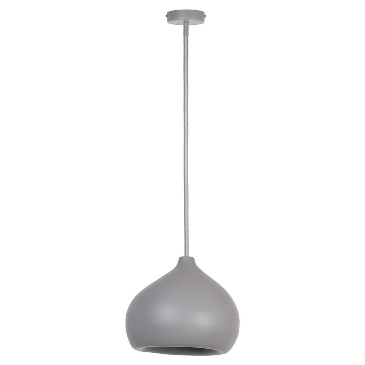 Lusta suspendata SIGMA MAURO M, gri, 32x26cm, inaltime maxima 130cm