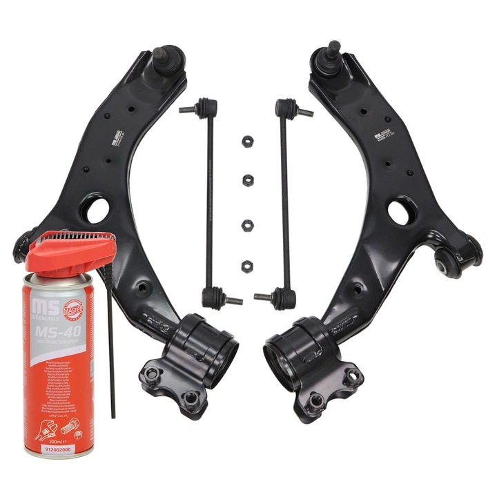 Felfüggesztő lengőkar készlet, Master-Sport, első, acél, 1 darab