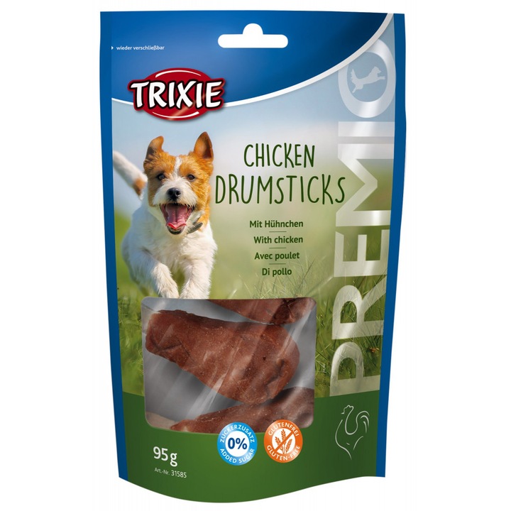 Trixie PREMIO Csirkés jutifalat Drumsticks, 5 pcs./95 g 31585