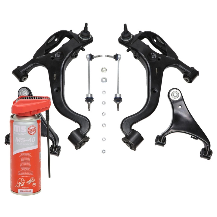 Első felfüggesztés lengőkar készlet, Master-Sport, 5 darab, Land Rover Discovery IV-hez, 27,66 kg