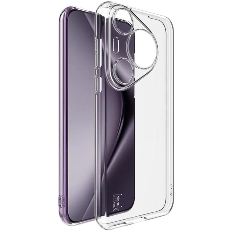 Husa de Protectie, Flippy, Compatibila cu Huawei Pura 70, TPU, Transparent