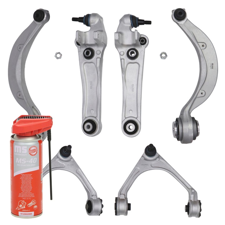 Első felfüggesztő lengőkar készlet, Master-Sport, 5 darab, Jaguar XE-hez, 2015-2020