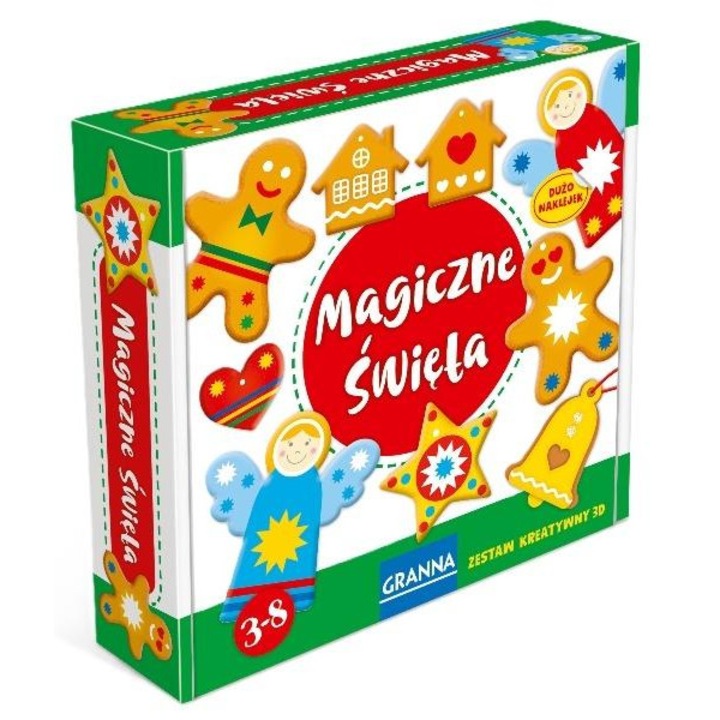 Magikus Karácsony kézműves készlet, GRANNA, karácsonyi dekorációk