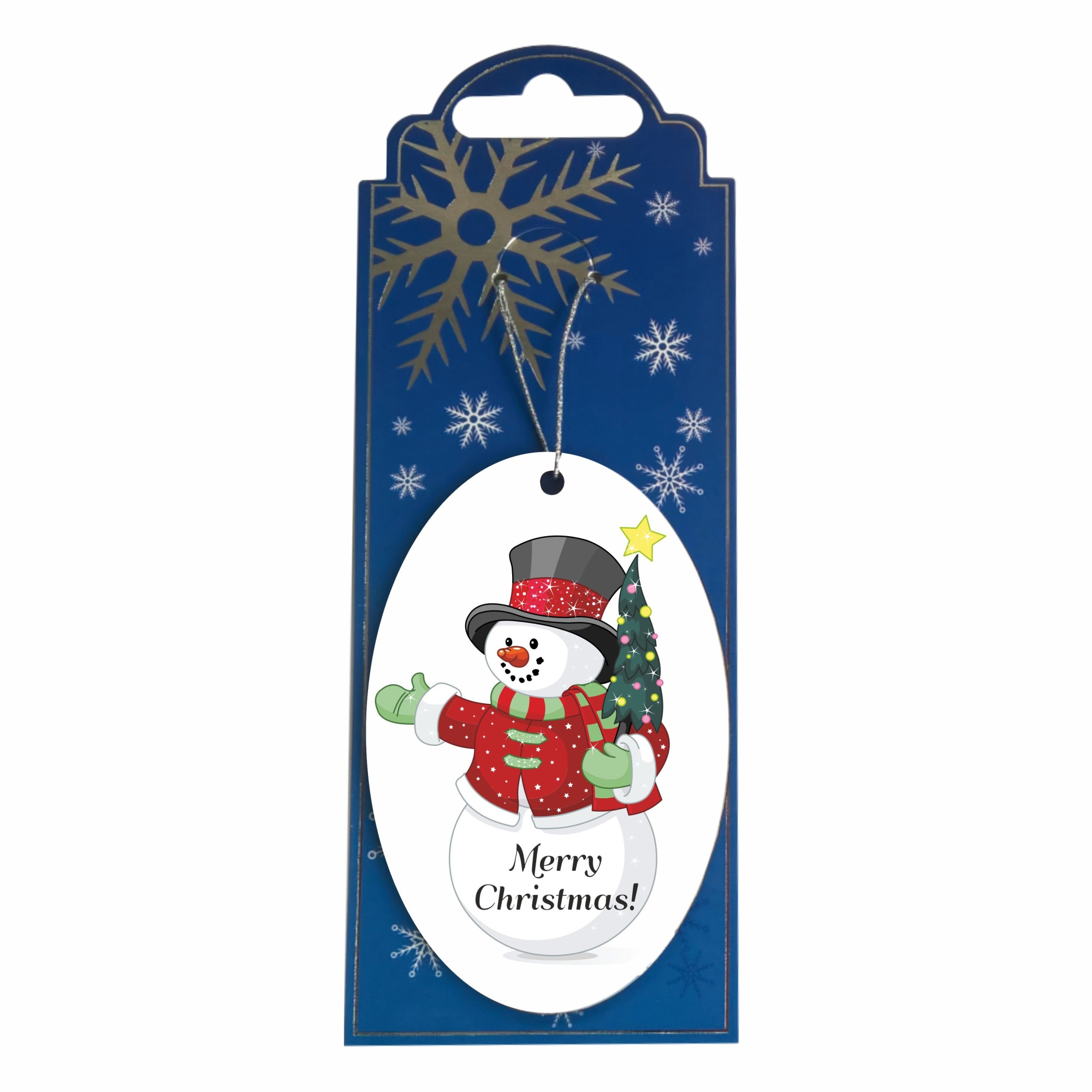 Ornament de pom Merry Christmas om de zapada