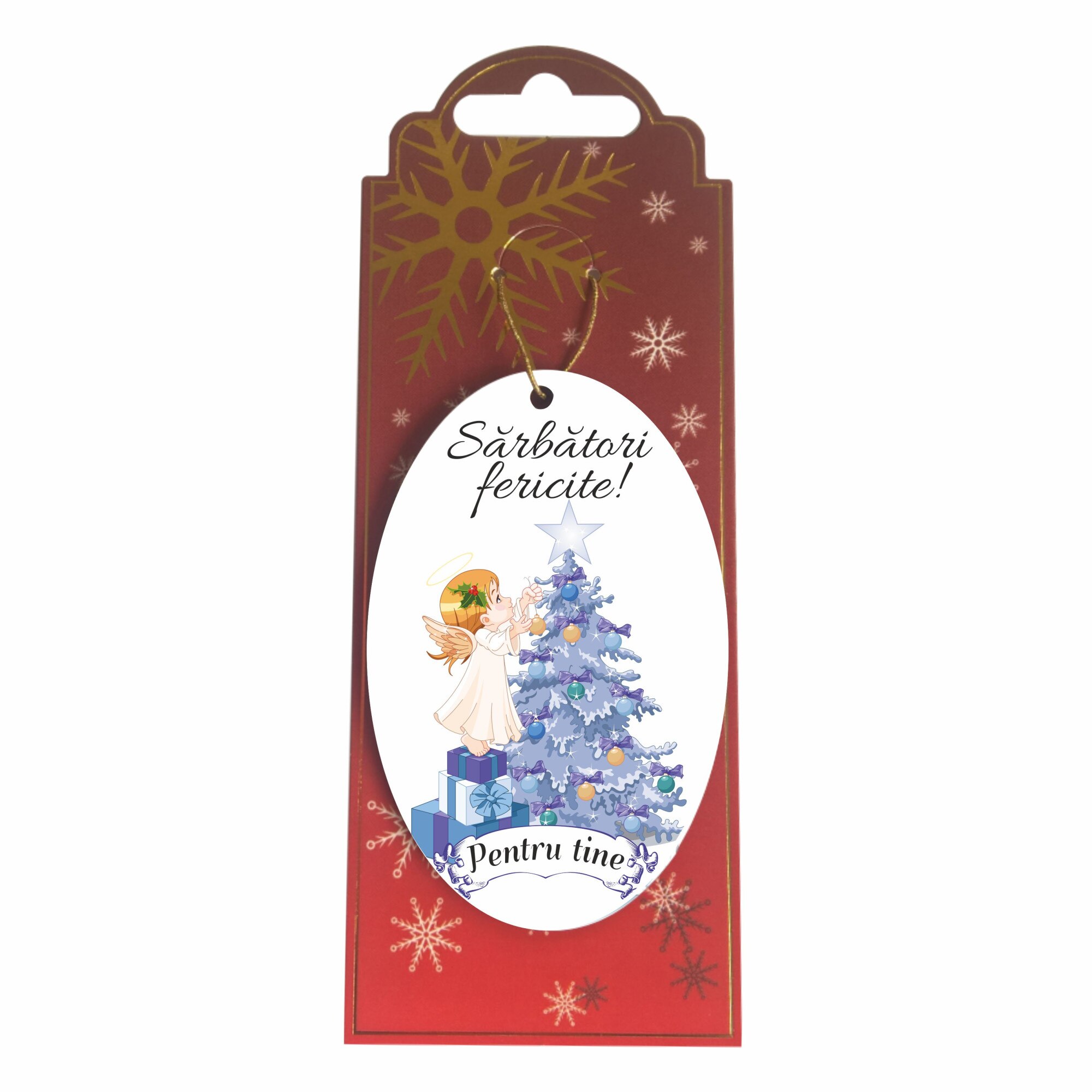 Ornament de pom Pentru tine! Ingeras