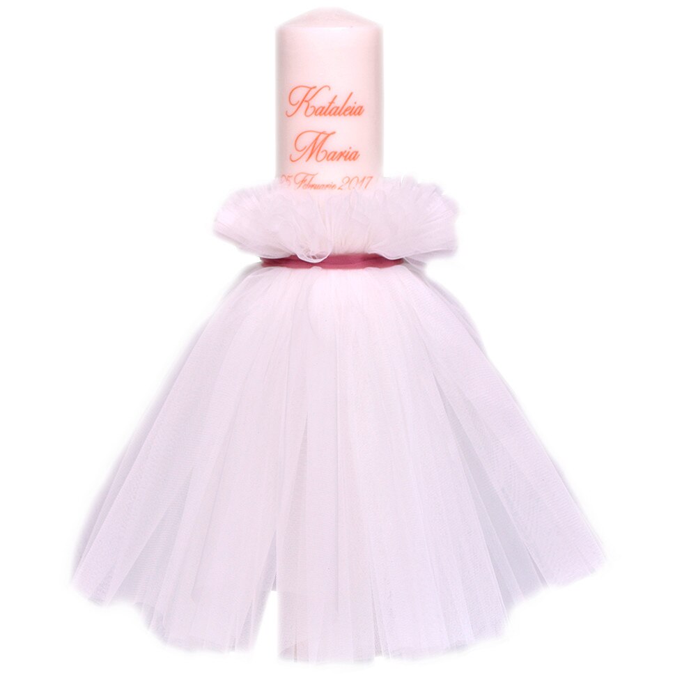 Lumanare de botez personalizata Kataleia
