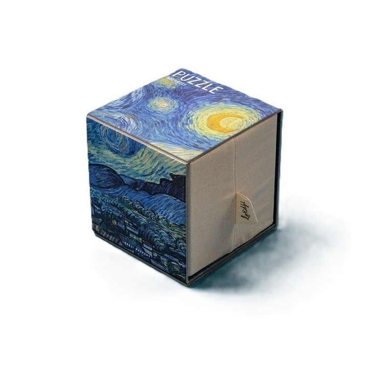 Puzzle Starry night Van Gogh, Londji, 46 x 32 cm, 500 piese, +6 ani
