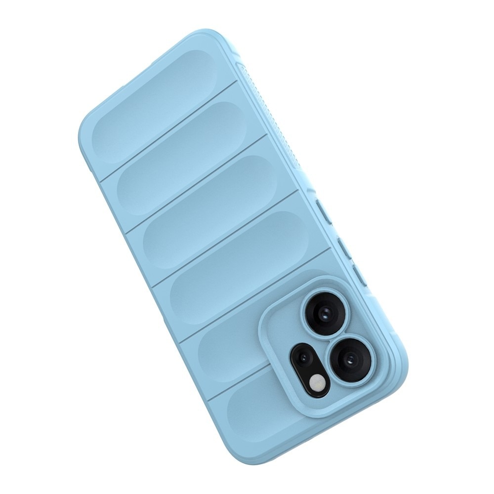 Husa pentru Oppo Reno 14 F / Reno 14 FS 5G DaDen® Magic Shield, Antisoc, Interior microfibra, TPU, Albastru
