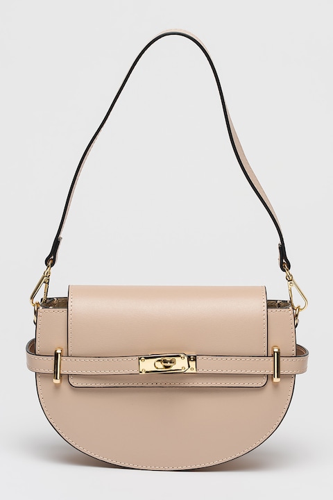 Antonia Moretti, Кожена чанта през рамо, Бежов