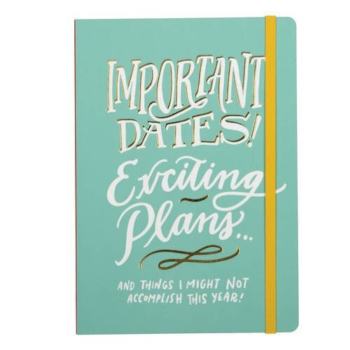 Planner - Ladyfingers Letterpress High Five Gilded