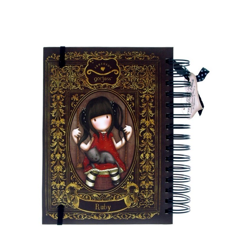 Agenda cu spira Gorjuss - Ruby