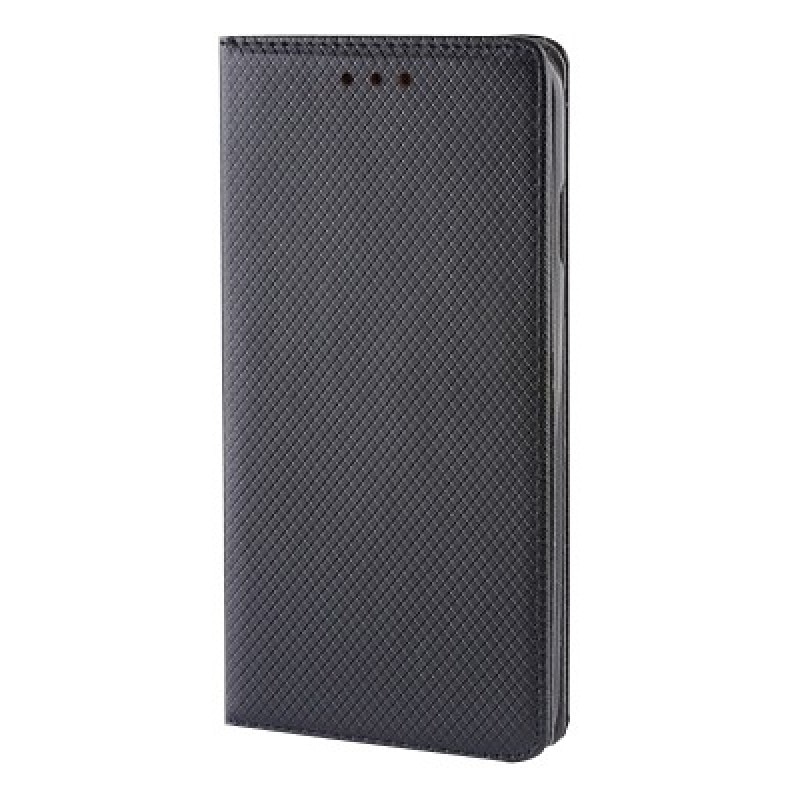 Husa tip carte cu stand Smart Magnet neagra pentru Samsung Galaxy J7 (2016) J710