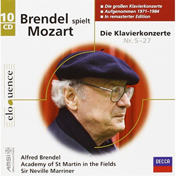 Wolfgang Amadeus Mozart: 23 Klavierkonzerte [10CD]