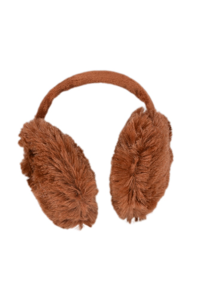 Casti protectie urechi, protectie frig pentru urechi, polar fleece, aparatori urechi, uni, maro -