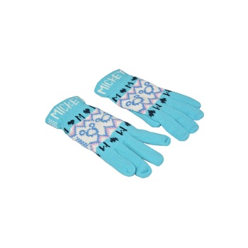 Manusi tricotate copii, Maxx, model Mickey Mouse, Bleu, L INTL Manusi tricotate copii, Maxx, model Mickey Mouse, Bleu, L INTL