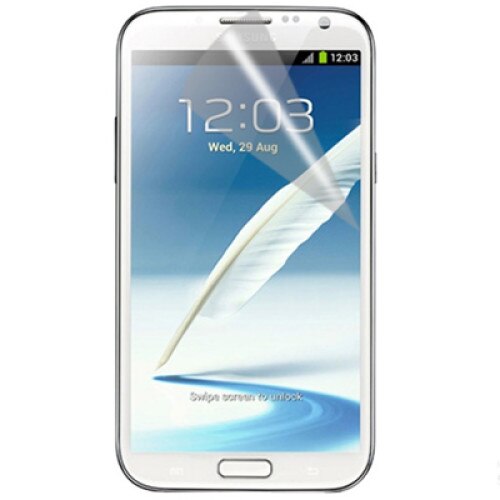 FOLIE protectie SCREEN GUARD pentru SAMSUNG GALAXY NOTE 2 - N7100 - Transparent