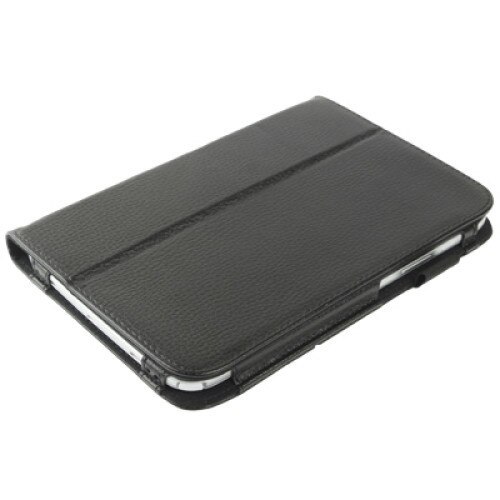 Husa protectie SKY TOUCH pentru SAMSUNG GALAXY TAB 3 (7.0 Inch - P3200) Touch Pen inclus, Piele - Negru