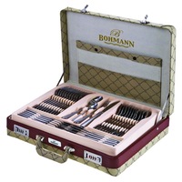 Set tacamuri 72 piese Bohmann, cu diplomat cream, model 2