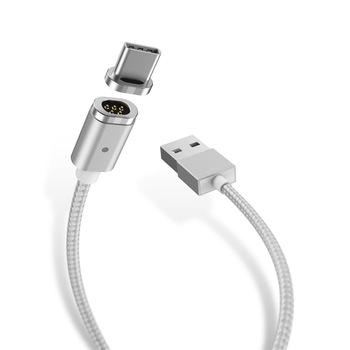 Cablu Magnetic WSKEN de Date / Alimentare Usb Lightning MFI 5/6/7/8/8 Plus, X, XS, XR, XS MAX Compatibil Apple Iphone, Grey 1M Cablu Magnetic WSKEN de Date / Alimentare Usb Lightning MFI 5/6/7/8/8 Plus, X, XS, XR, XS MAX Compatibil Apple Iphone, Grey 1M