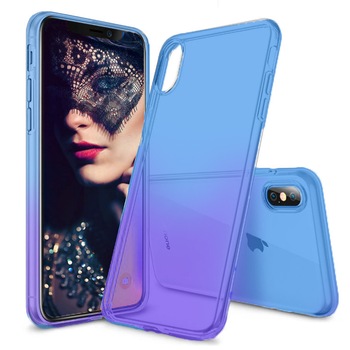 Husa telefon Apple Iphone 10, Iphone X ofera protectie Silicon Ultrasubtire Lux Degree Blue Husa telefon Apple Iphone 10, Iphone X ofera protectie Silicon Ultrasubtire Lux Degree Blue