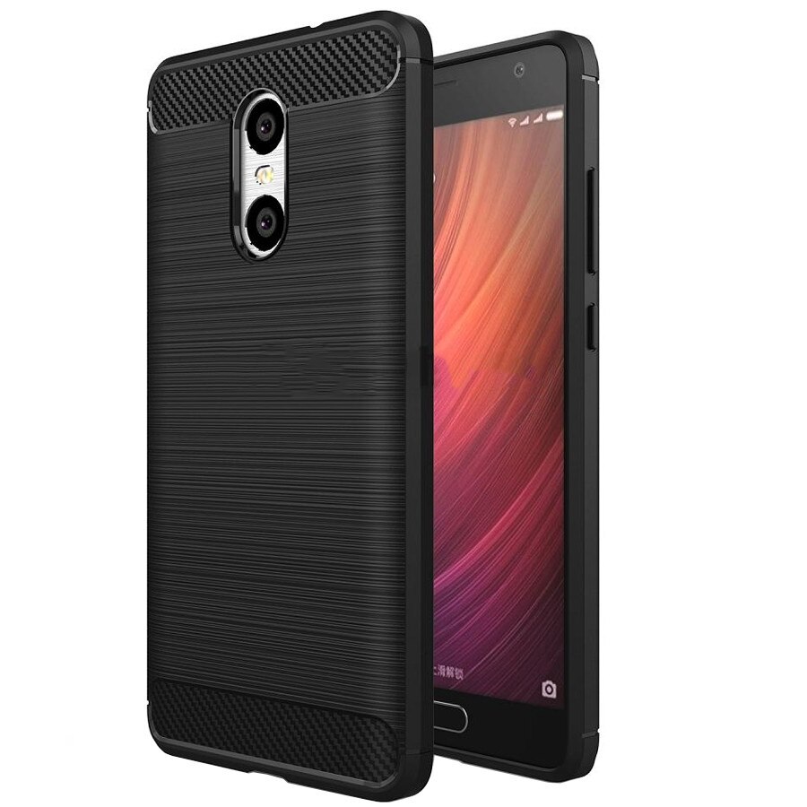 Husa de protectie Carbon PROTECTS pentru Xiaomi Redmi Pro, Negru