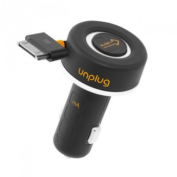 Incarcator auto iPhone 4 / 4s UnPlug, 5V, 1000 mAh Incarcator auto iPhone 4 / 4s UnPlug, 5V, 1000 mAh