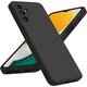 BestCase® Husa TPU Ultra Slim 0.8mm + Folie de sticla inculsa Compatibila cu Samsung Galaxy A56, Negru mat