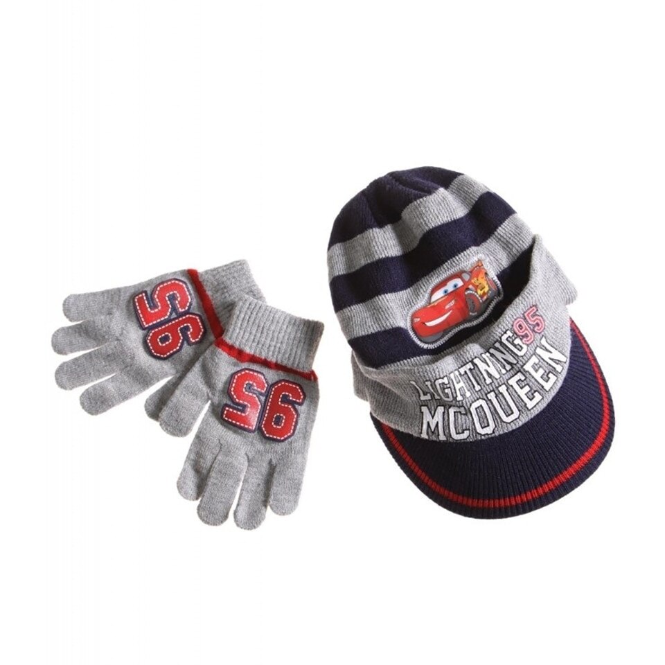 Set caciula si manusi, Disney Cars