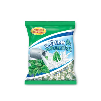 Caramele umplute cu crema de lapte si menta Finazzi 250g Caramele umplute cu crema de lapte si menta Finazzi 250g