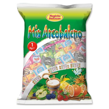 Caramele cu crema assor&toffee Curcubeu Finazzi 1Kg Caramele cu crema assor&toffee Curcubeu Finazzi 1Kg